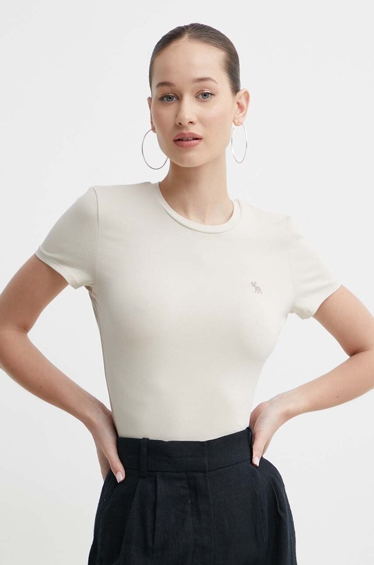 Tričko Abercrombie & Fitch béžová KI139.4269.410