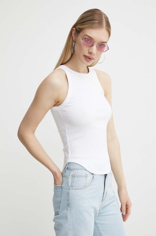Top Abercrombie & Fitch slim béžová KI139.4282.100