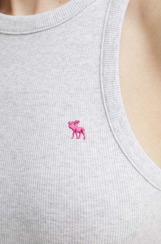 Abercrombie & Fitch top KI139.4282.112 szary