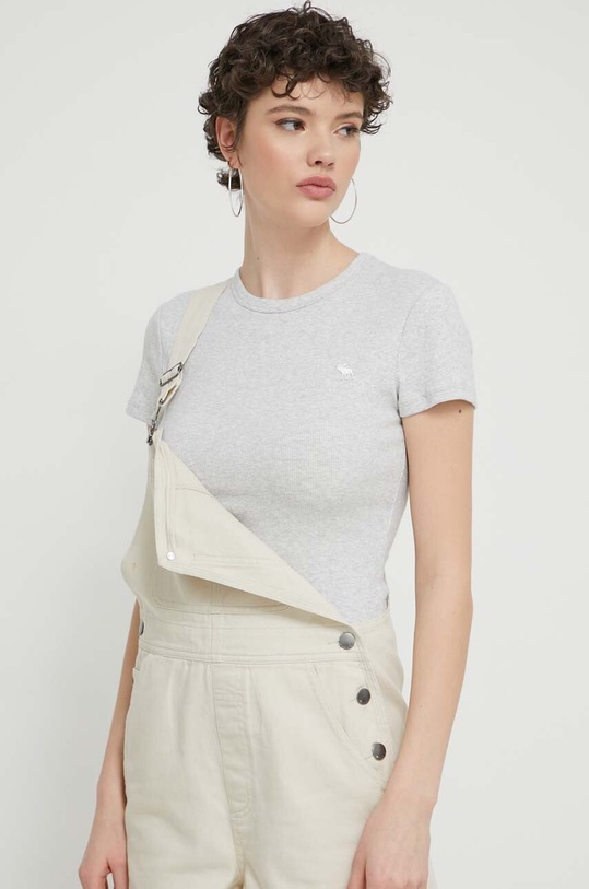 Tričko Abercrombie & Fitch sivá KI139.4285.112