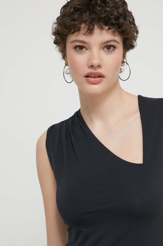 Abercrombie & Fitch top negru KI139.4295.900