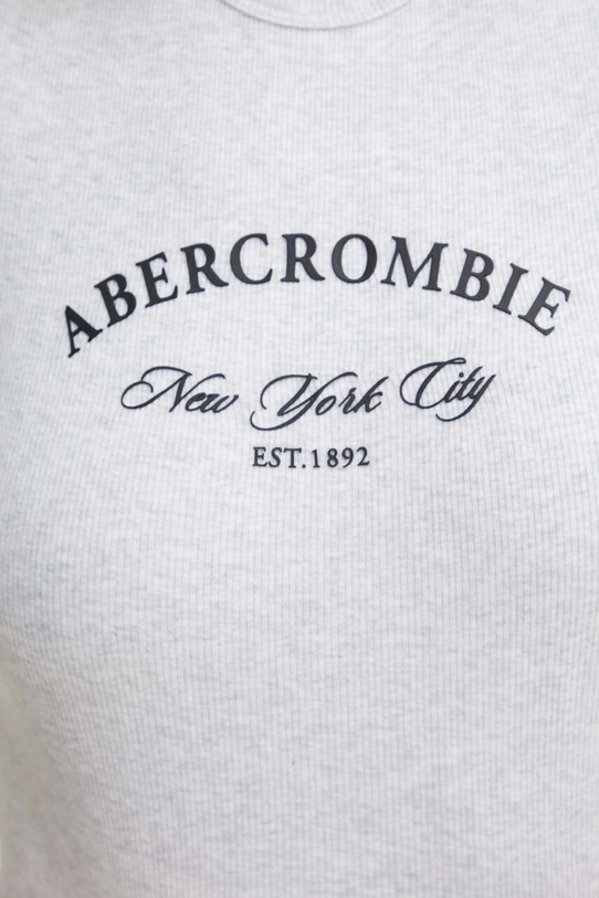 Abercrombie & Fitch tricou KI157.4021.112 gri