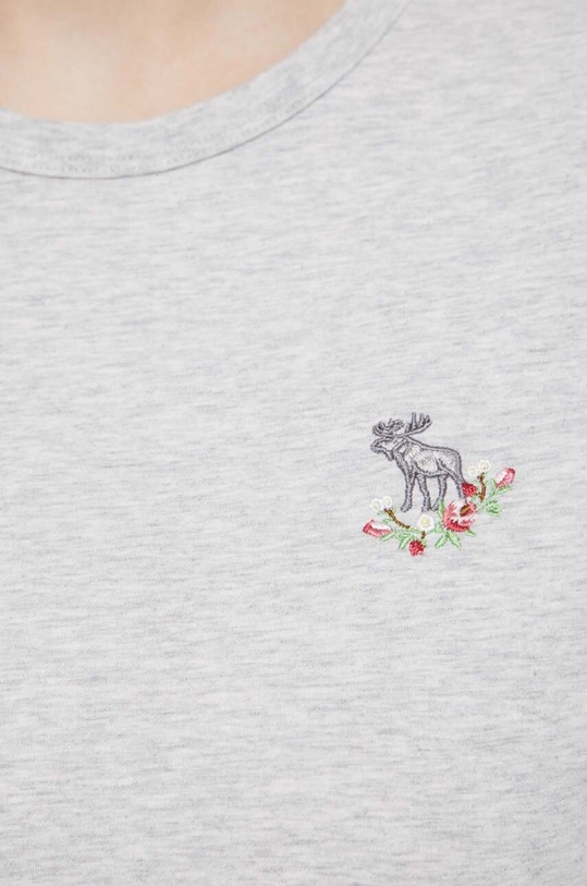 Abercrombie & Fitch tricou din bumbac KI157.4023.112 gri