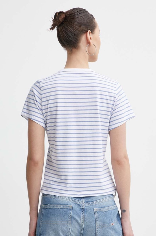Oblečení Bavlněné tričko Abercrombie & Fitch KI157.4023.202 modrá