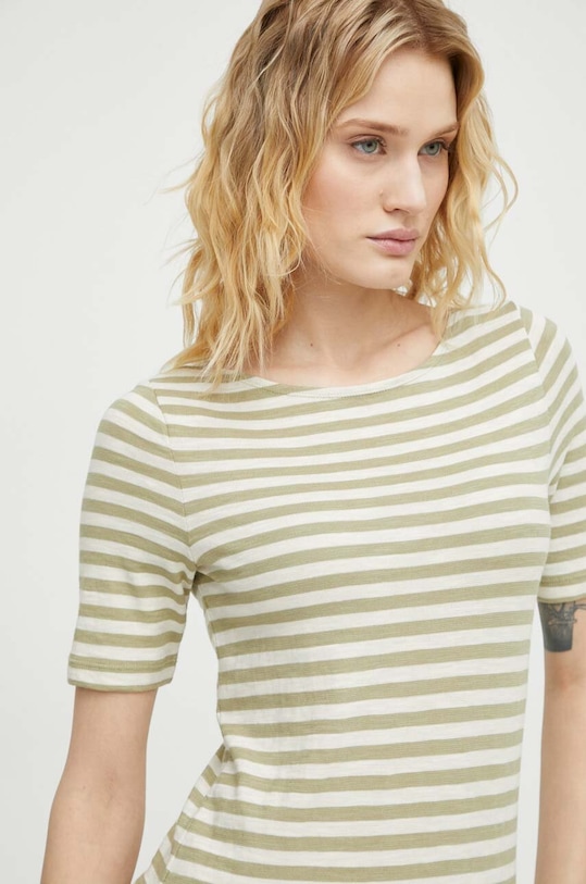 Бавовняна футболка Marc O'Polo зелений 402219651333