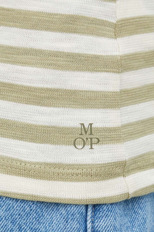 Бавовняна футболка Marc O'Polo 402219651333 зелений