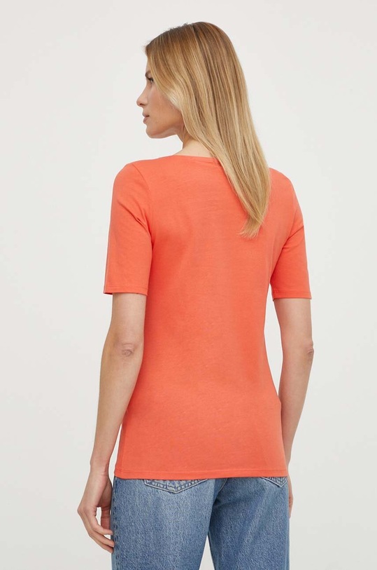 Ρούχα Βαμβακερό μπλουζάκι Marc O'Polo 403218351003 πορτοκαλί