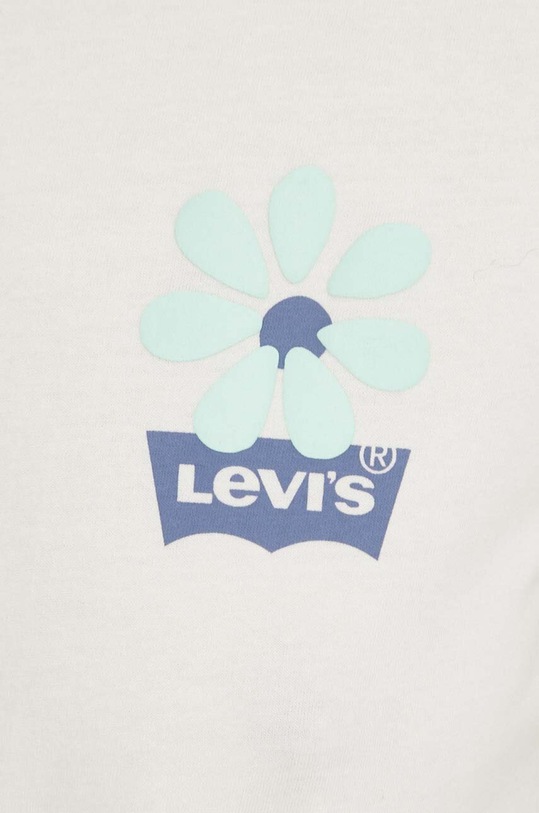 Bavlnené tričko Levi's 17369.2517 béžová