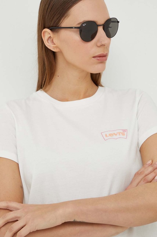 Levi's t-shirt in cotone bianco 17369.2457