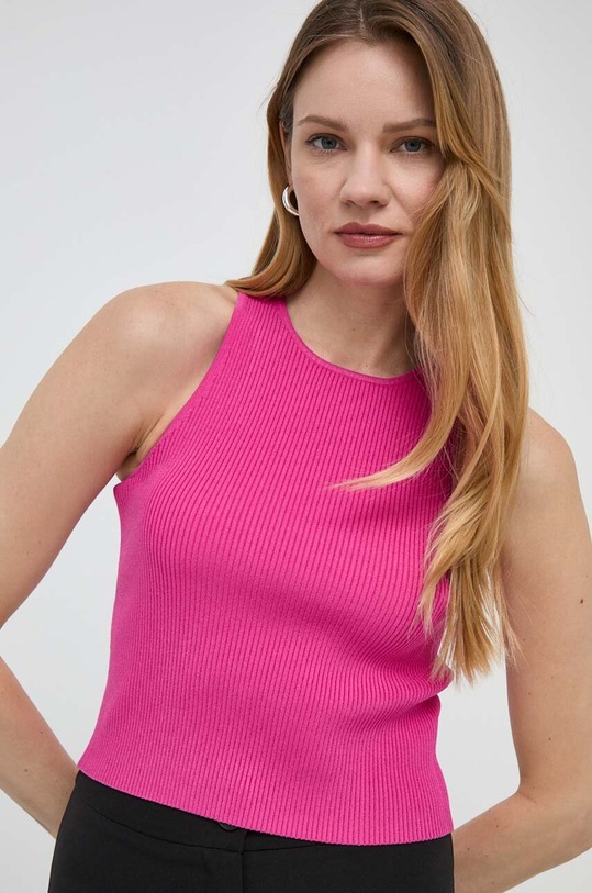 MICHAEL Michael Kors top z elastanem różowy MS360MW33D