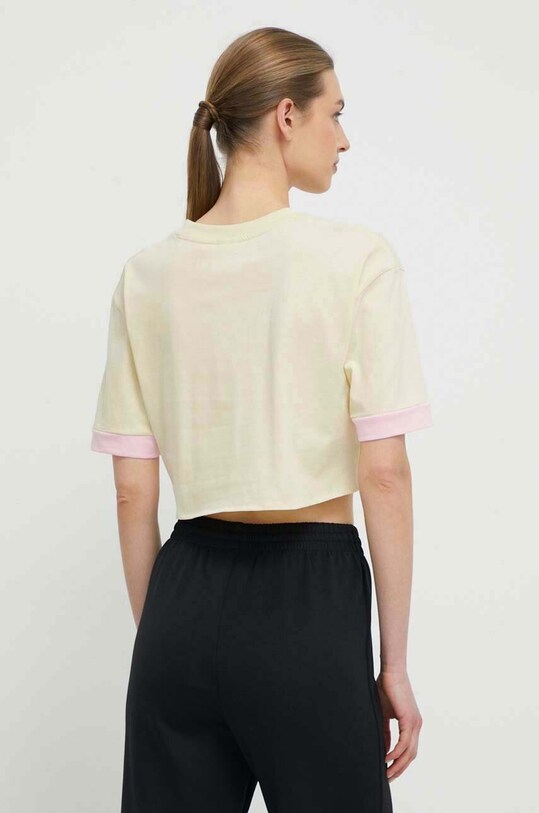 Odzież Guess t-shirt bawełniany MYLAH V4GI00.I3Z14 żółty