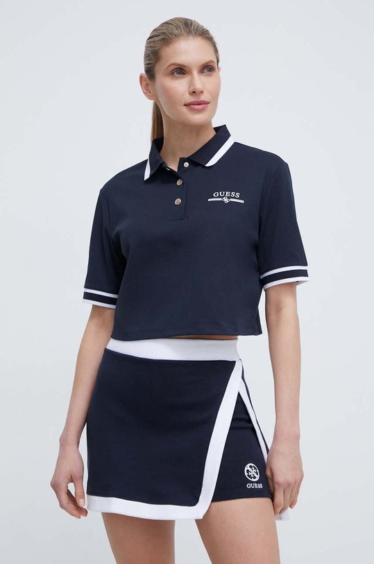 Guess polo ARLETH granatowy V4GP25.KBXQ2
