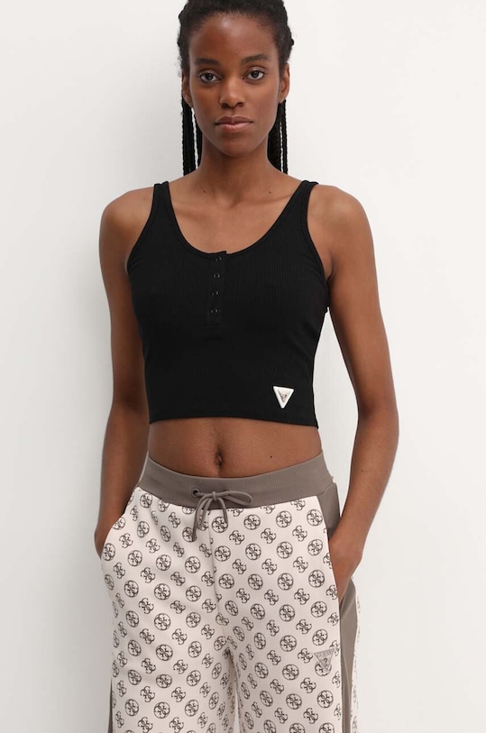 Guess top NYRA V4GP02.KBCO2 negru SS24