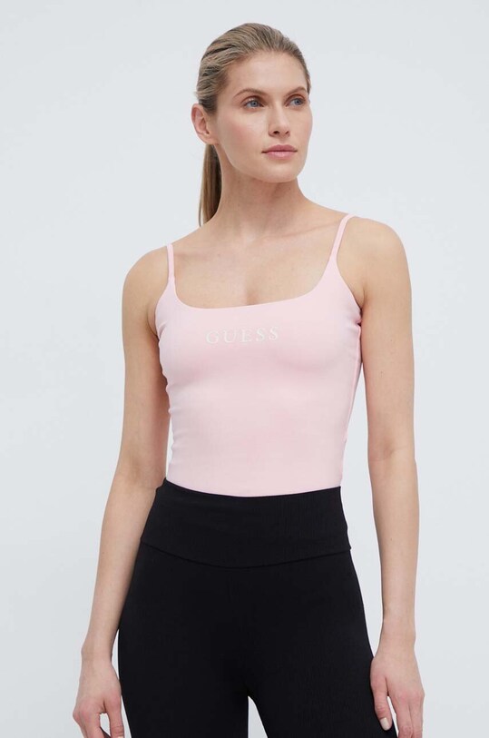 Топ Guess розовый V4GP21.J1314