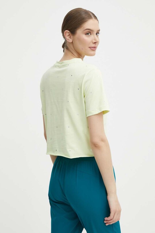 Одяг Бавовняна футболка Guess SKYLAR V4GI08.JA914 зелений