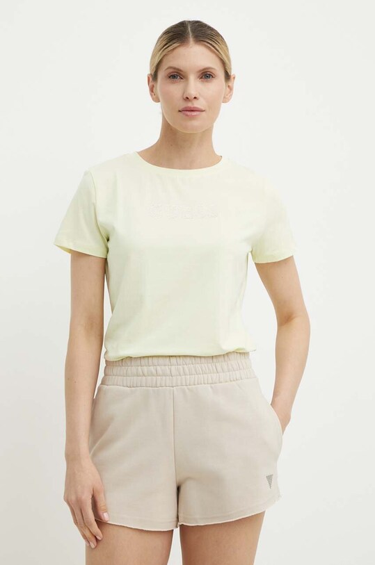 Футболка Guess SKYLAR зелёный V4GI09.J1314