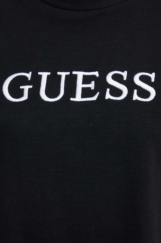 Guess t-shirt bawełniany ATHENA V4GI12.KC641 czarny