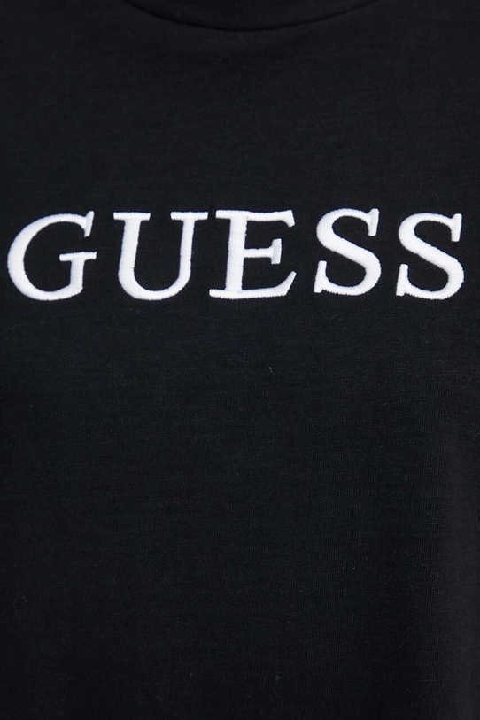 Guess tricou din bumbac ATHENA V4GI12.KC641 negru