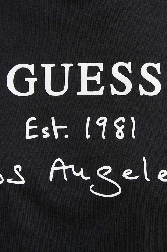 Bavlněné tričko Guess DAKOTA V4GI13.JA914 černá