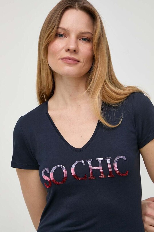 Tričko Morgan DCHIC tmavomodrá DCHIC.MARINE