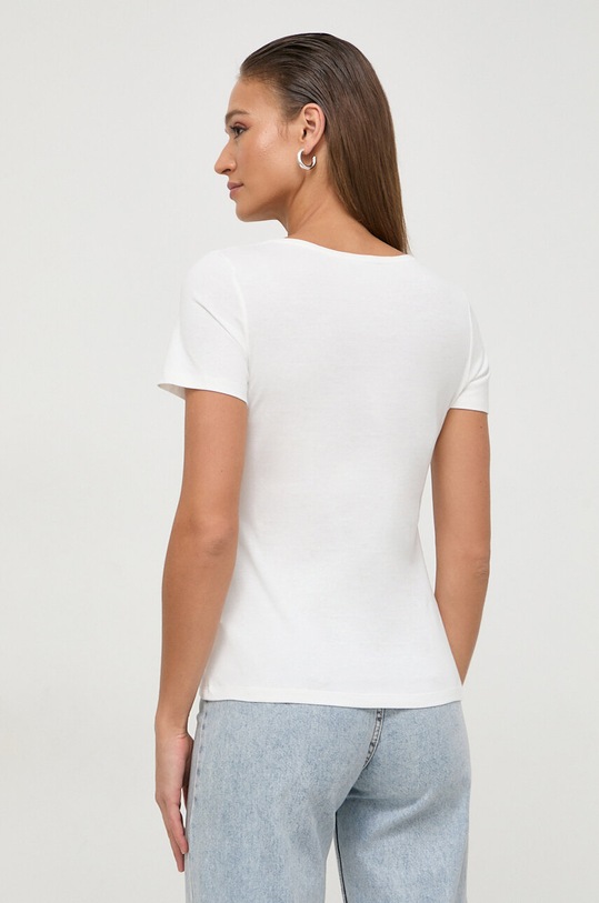 Oblačila Kratka majica Morgan DONNA.OFF.WHITE/NOIR bež