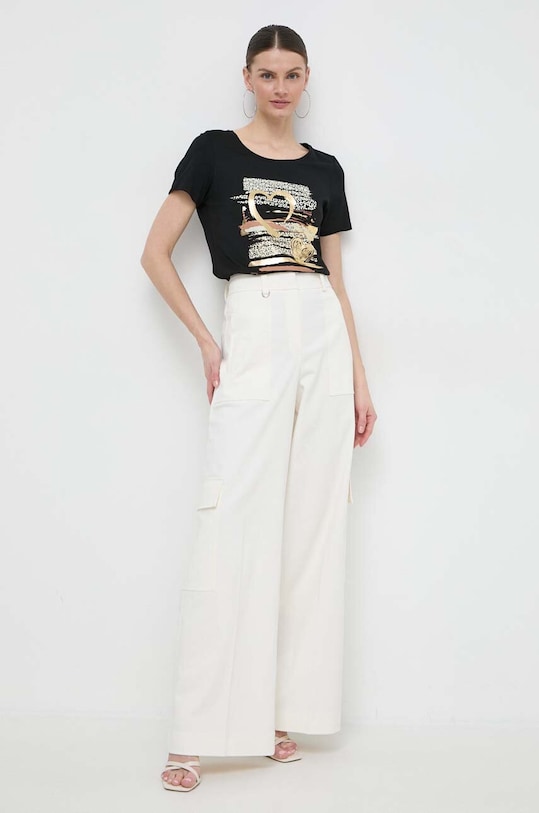 Morgan tricou DRISS.NOIR negru SS24