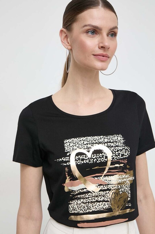 Morgan tricou negru DRISS.NOIR