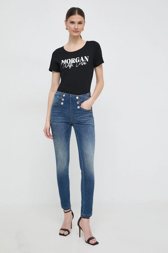 Футболка Morgan DUNE DUNE.NOIR чорний SS24