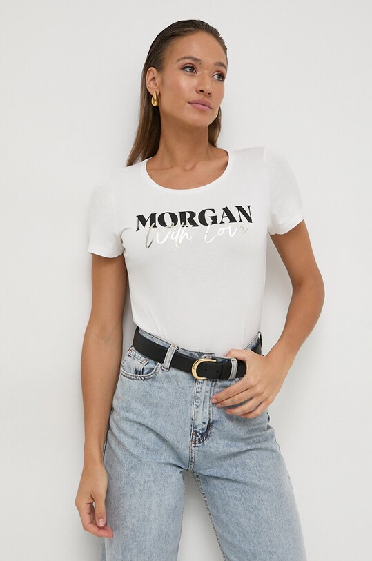 Morgan tricou bej DUNE.OFF.WHITE
