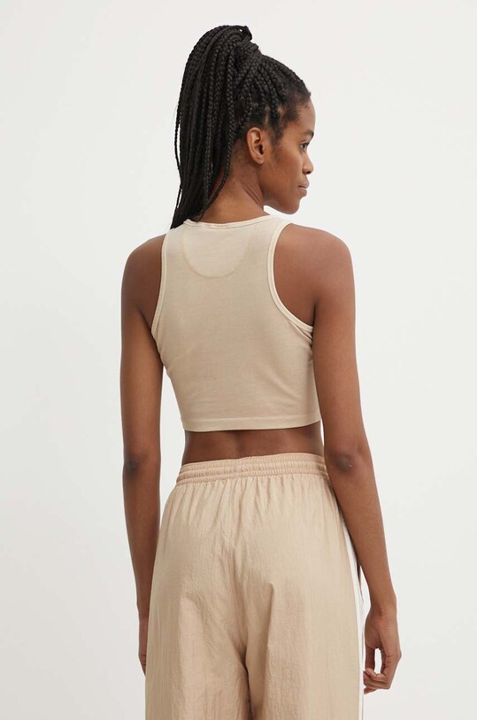 Oblečení Top adidas Originals IR5996 béžová