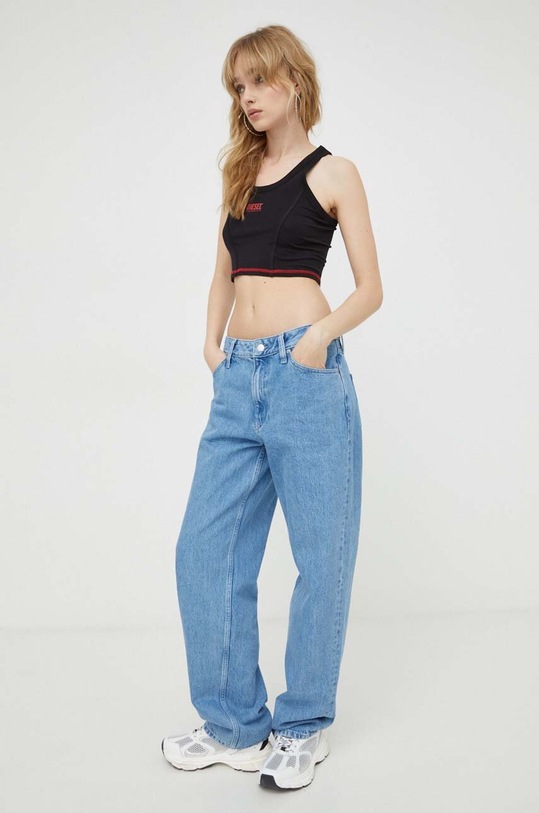 Diesel top A10709.0HIAX negru SS24