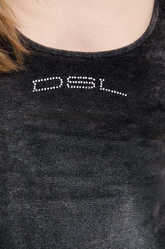 Diesel body din catifea A12137.0KKAL gri