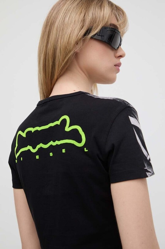 Diesel t-shirt bawełniany A12548.0AJBD multicolor