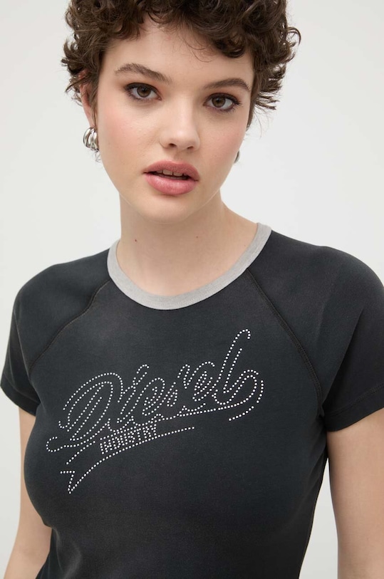 Diesel t-shirt T-VINCIE szary A12982.0KLAI