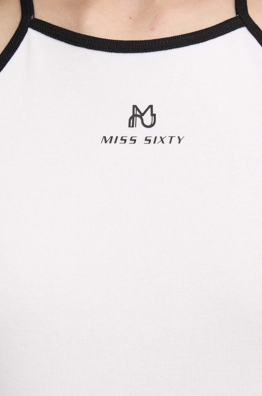 Miss Sixty top SJ3620 KNITTED CAMISOLE 6L2SJ3620000 biały
