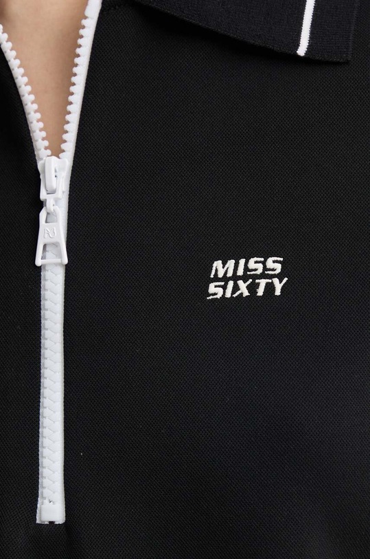 Miss Sixty tricou polo SJ3570 S/S T-SHIRT 6L2SJ3570000 negru