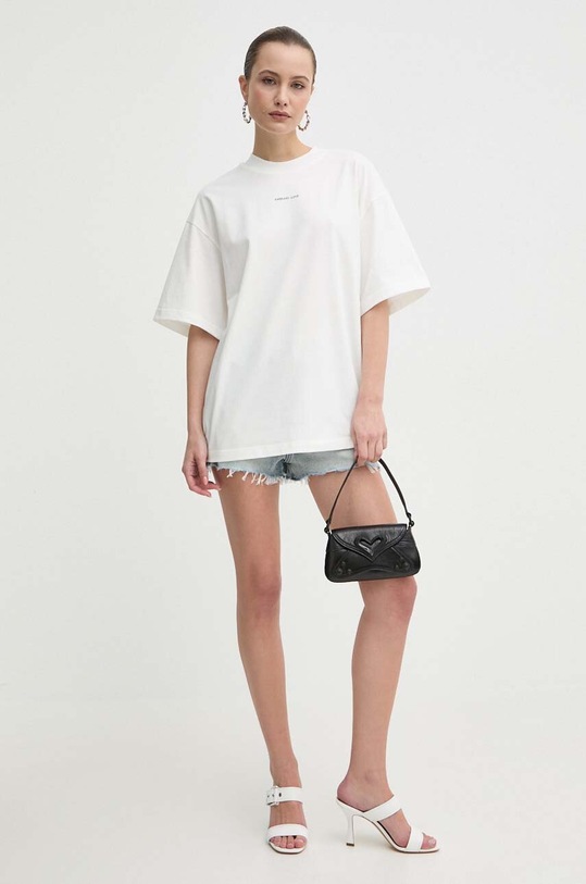 Бавовняна футболка Miss Sixty x Keith Haring 6L1SJ2420000 бежевий SS24