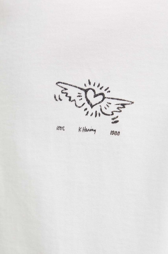 Бавовняна футболка Miss Sixty x Keith Haring 6L1SJ2420000 бежевий