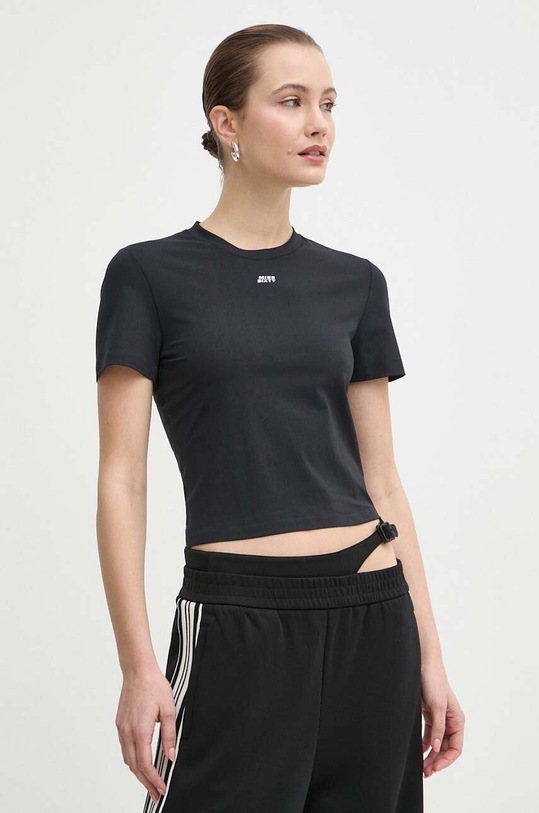 Miss Sixty t-shirt SJ4340 S/S z elastanem czarny 6L2SJ4340000