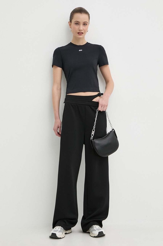 Miss Sixty tricou SJ4340 S/S 6L2SJ4340000 negru SS24