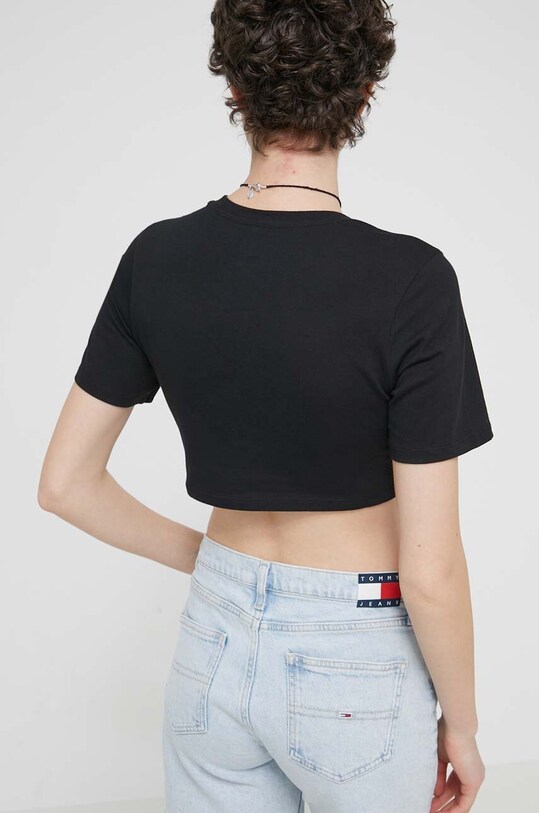 Îmbrăcăminte Vans tricou din bumbac VN000GFFBLK1 negru