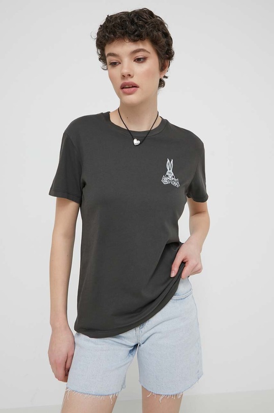 Îmbrăcăminte Vans tricou din bumbac VN000GFPBLK1 gri