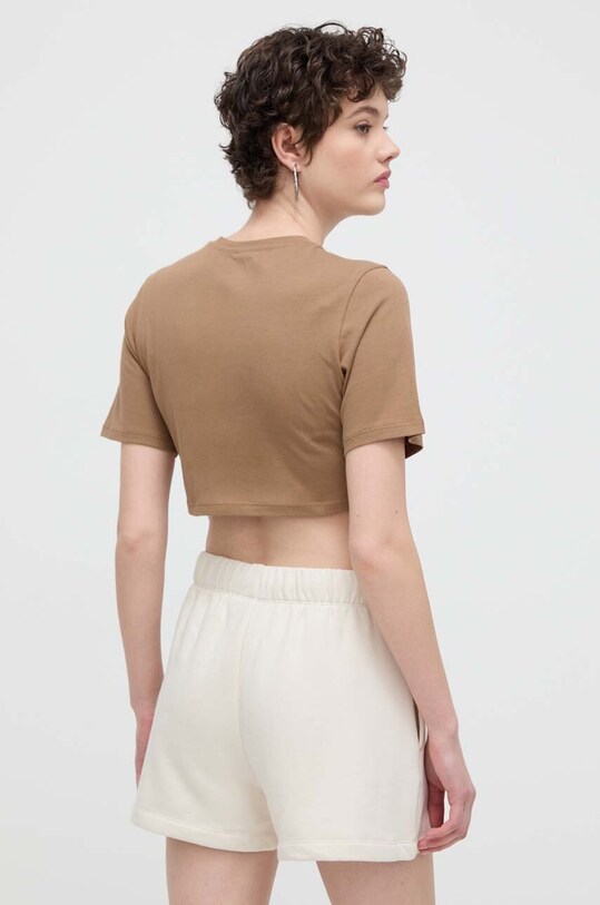 Oblečení Bavlněné tričko Vans VN000GFFYJ21 hnědá