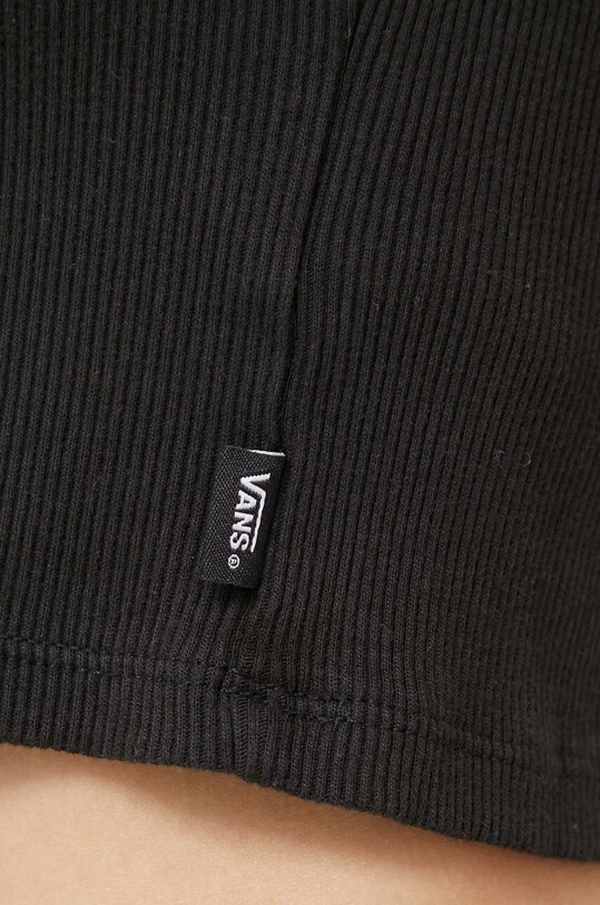 Vans top din bumbac VN000G3JBLK1 negru
