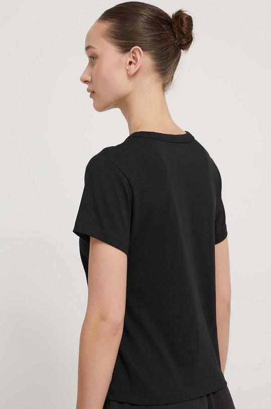 Îmbrăcăminte Vans tricou din bumbac VN000GFNBLK1 negru