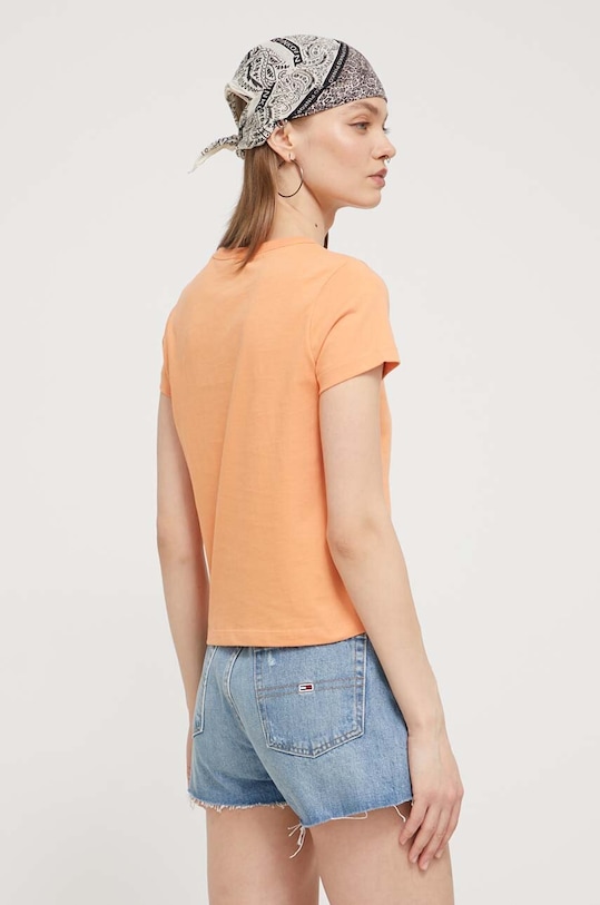 Îmbrăcăminte Vans tricou din bumbac VN000JDQCR51 portocaliu
