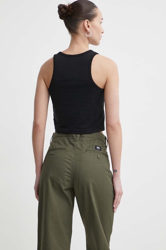 Oblečenie Top Vans VN0007EUBLK1 čierna