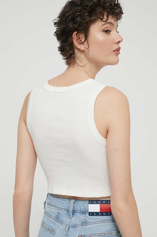 Oblečení Bavlněný top Vans VN000G3JFS81 béžová