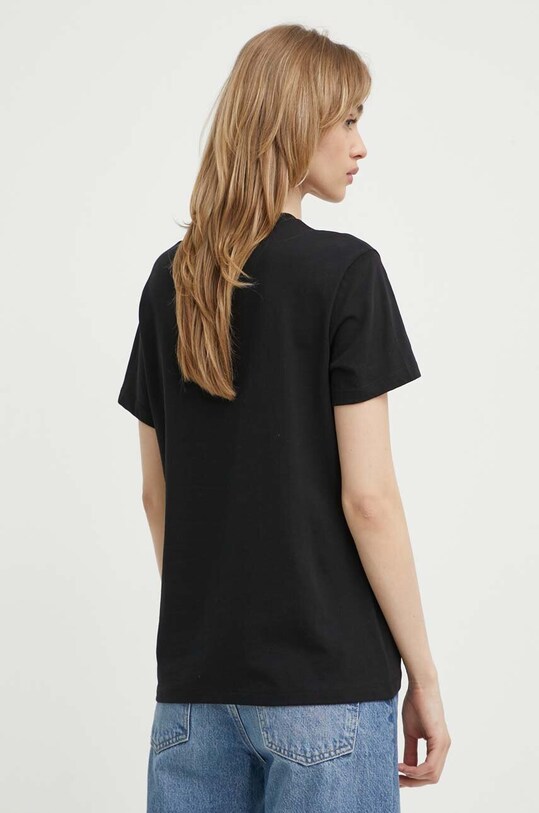 Îmbrăcăminte Vans tricou din bumbac VN000GH0BLK1 negru
