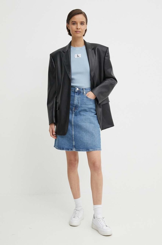 Μπλουζάκι Calvin Klein Jeans J20J223092 μπλε SS24